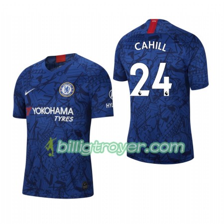 Billige Fotballdrakter Chelsea Gary Cahill 24 Hjemmedraktsett 2019/20 Kortermet